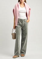 Agolde Low Slung Baggy Wide-leg Jeans Grey