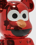 MEDICOM BEARBRICK 1000% SESAME STREET ELMO CHROME Red Mens Collectibles & Toy