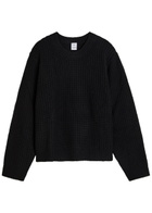 Won Hundred Bentley Ribbed Wool-blend Jumper Black