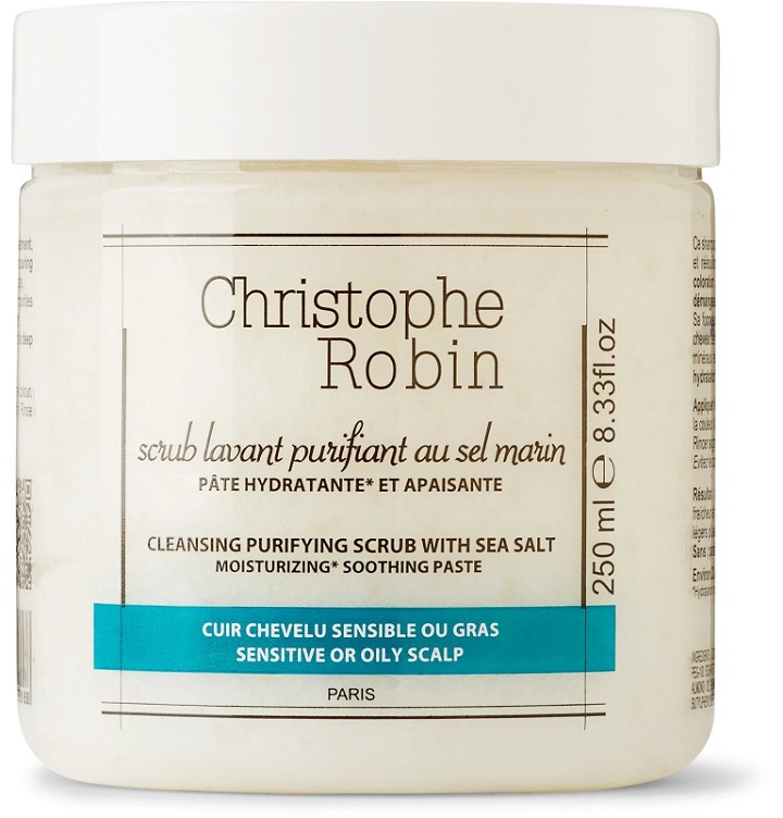 Photo: Christophe Robin - Cleansing Purifying Scrub with Sea Salt, 250ml - Colorless