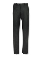 Kiton - Pleated Cashmere Suit Trousers - Gray