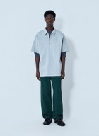Miu Miu Half-Zip Polo Shirt
