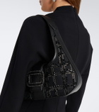 Roger Vivier Pilgrim Mini embellished top-handle bag