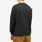 Danton Men's Long Sleeve Logo T-Shirt in Black