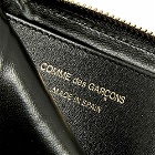 Comme des Garçons SA3100HL Huge Logo Wallet in Black