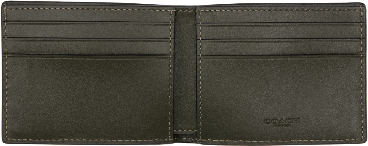 Coach 1941 Khaki Slim Billfold Wallet