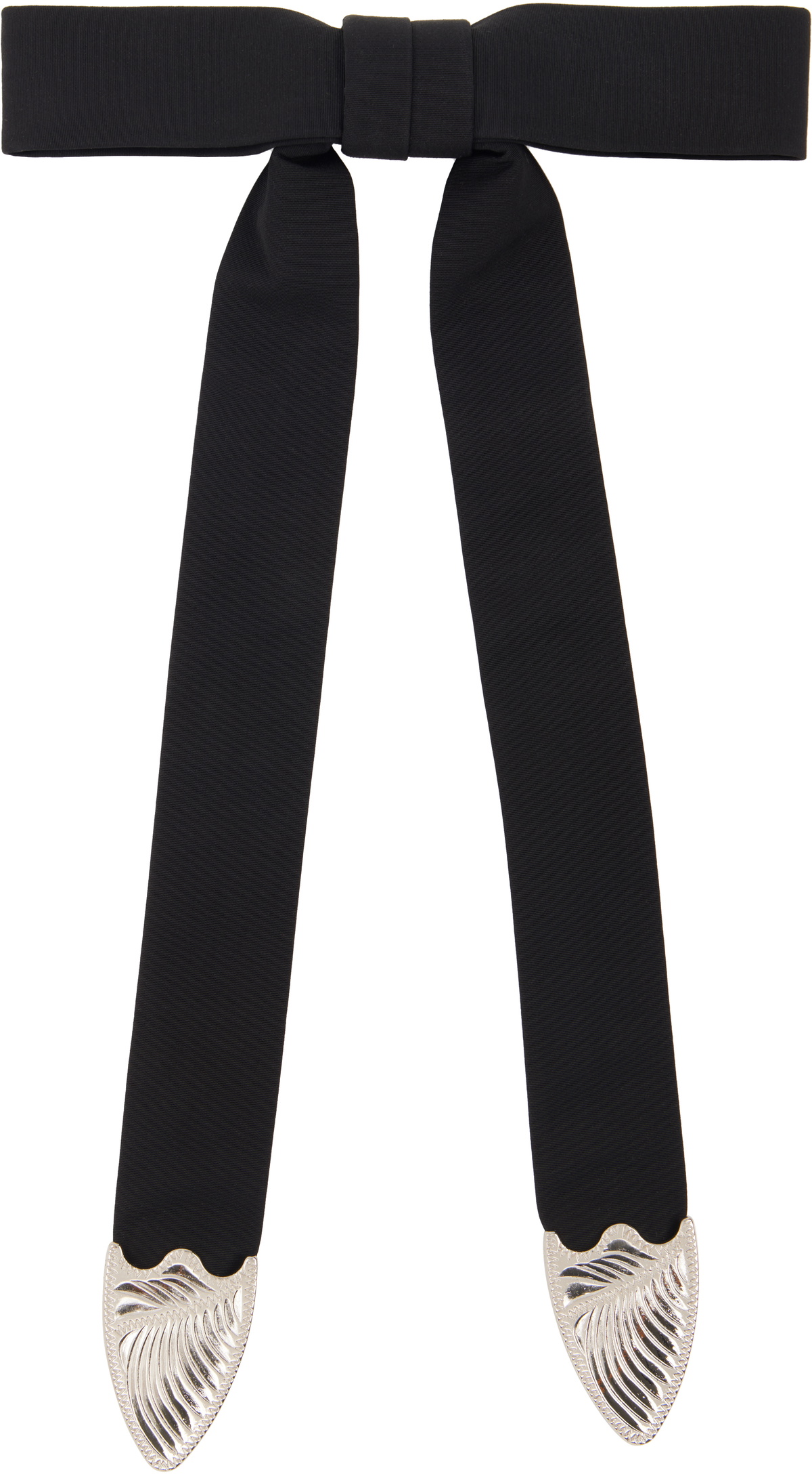 Toga Pulla Black 2 Leather Headband Toga Pulla