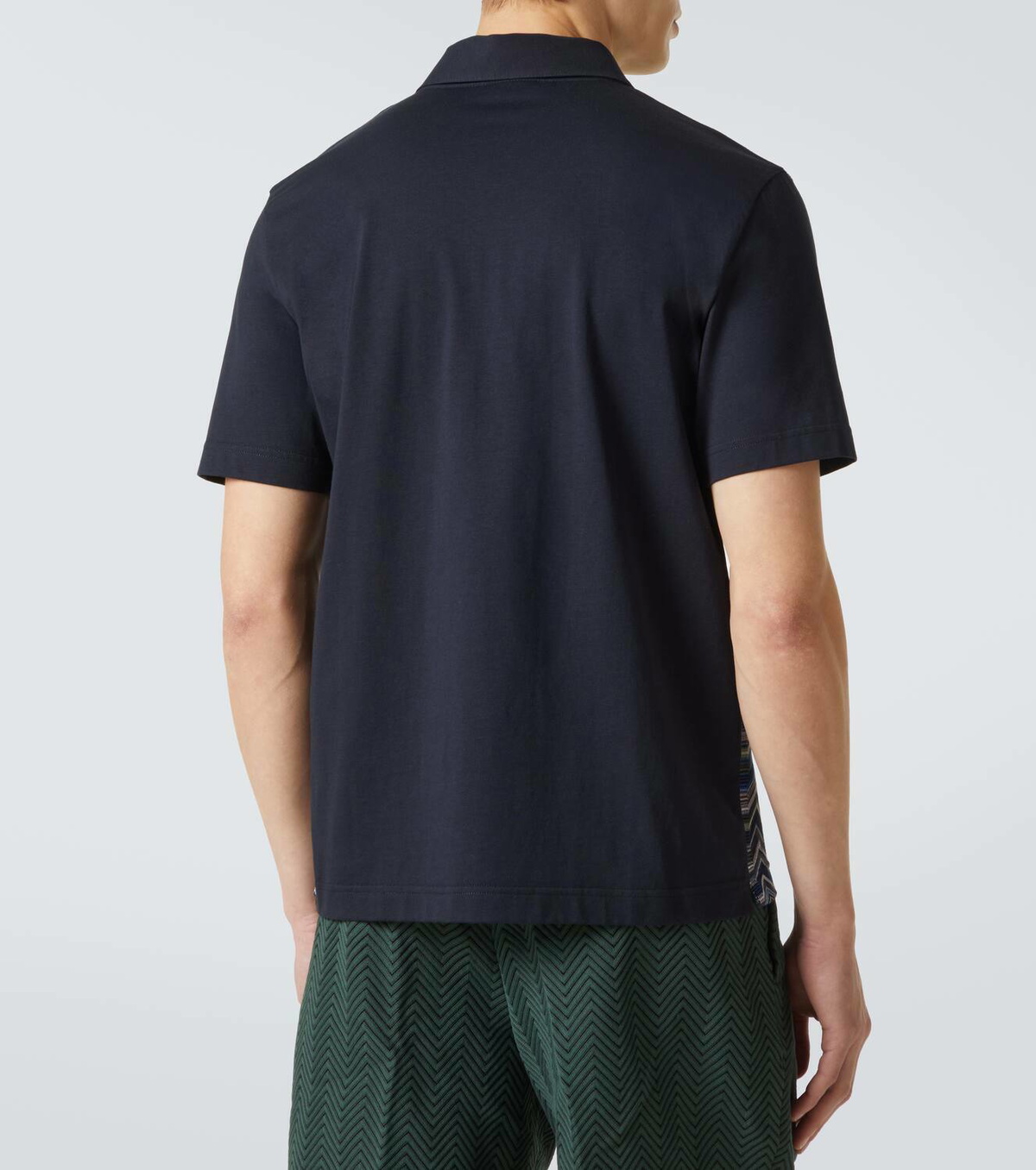 Missoni Zigzag cotton polo shirt