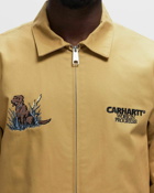 Carhartt Wip Ducks Jacket Brown - Mens - Windbreaker