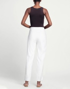Alessia Santi Womens Pants in White