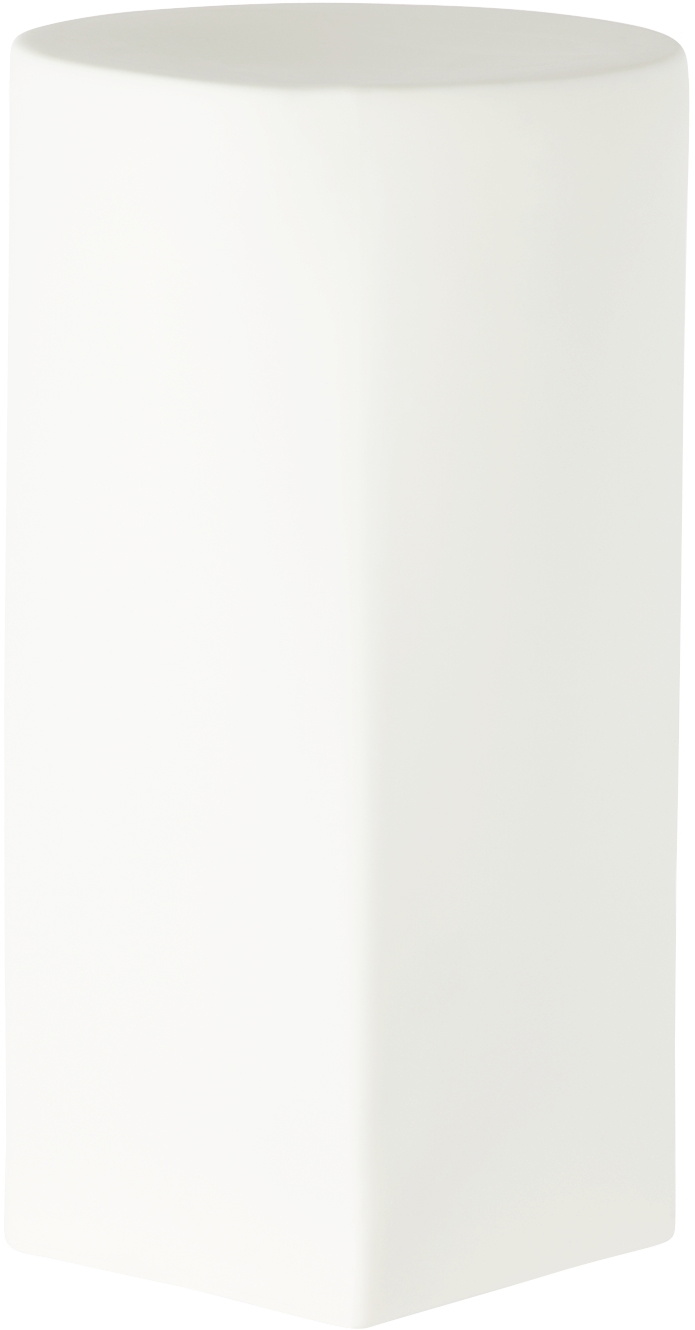 MENU White Ignus Flameless Candle, 25 cm
