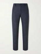 Canali - Slim-Fit Tapered Wool-Blend Chinos - Blue