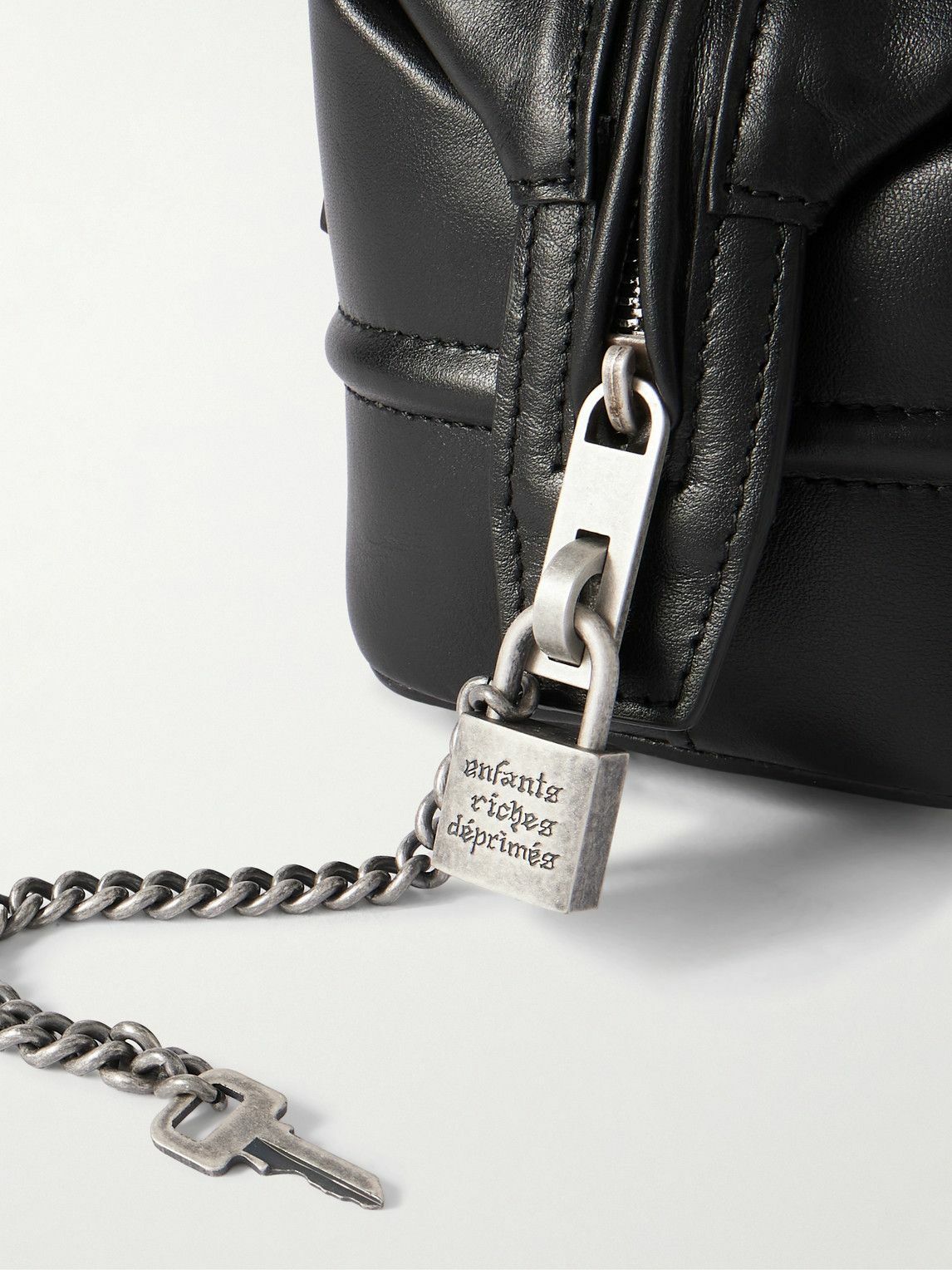 Enfian Riches deprimes トートバッグ Enfants Riches Déprimés Leather Tote Bag - Black Totes, Bags