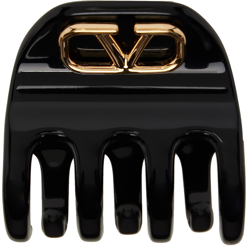 Valentino Black Hair Clips