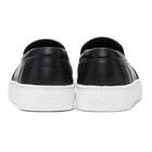 Kenzo Black K-Skate Slip-On Sneakers