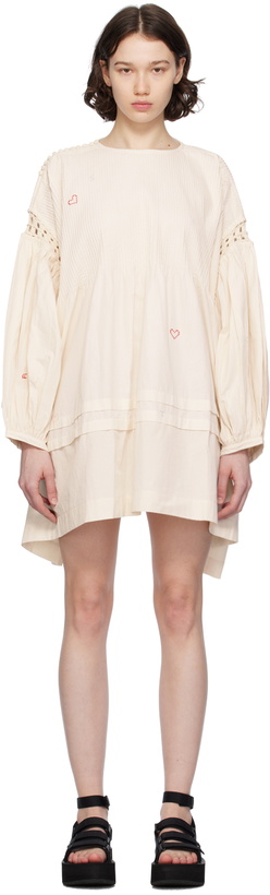 Photo: Story mfg. Off-White Mon Minidress