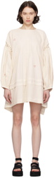 Story mfg. Off-White Mon Minidress