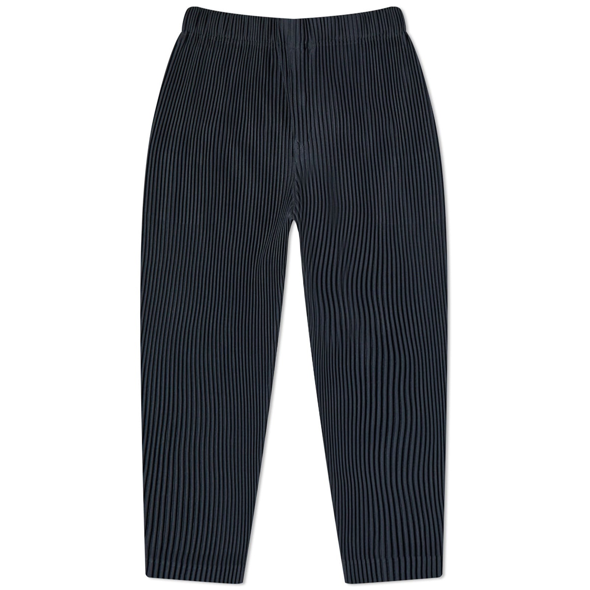 Homme Plissé Issey Miyake Men's Tapered JF117 Pant in Gunmetal 