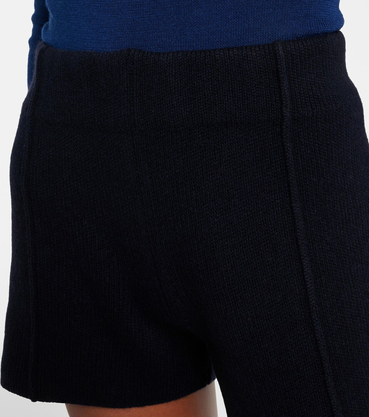 Jardin des Orangers Wool and cashmere shorts