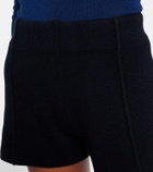 Jardin des Orangers Wool and cashmere shorts