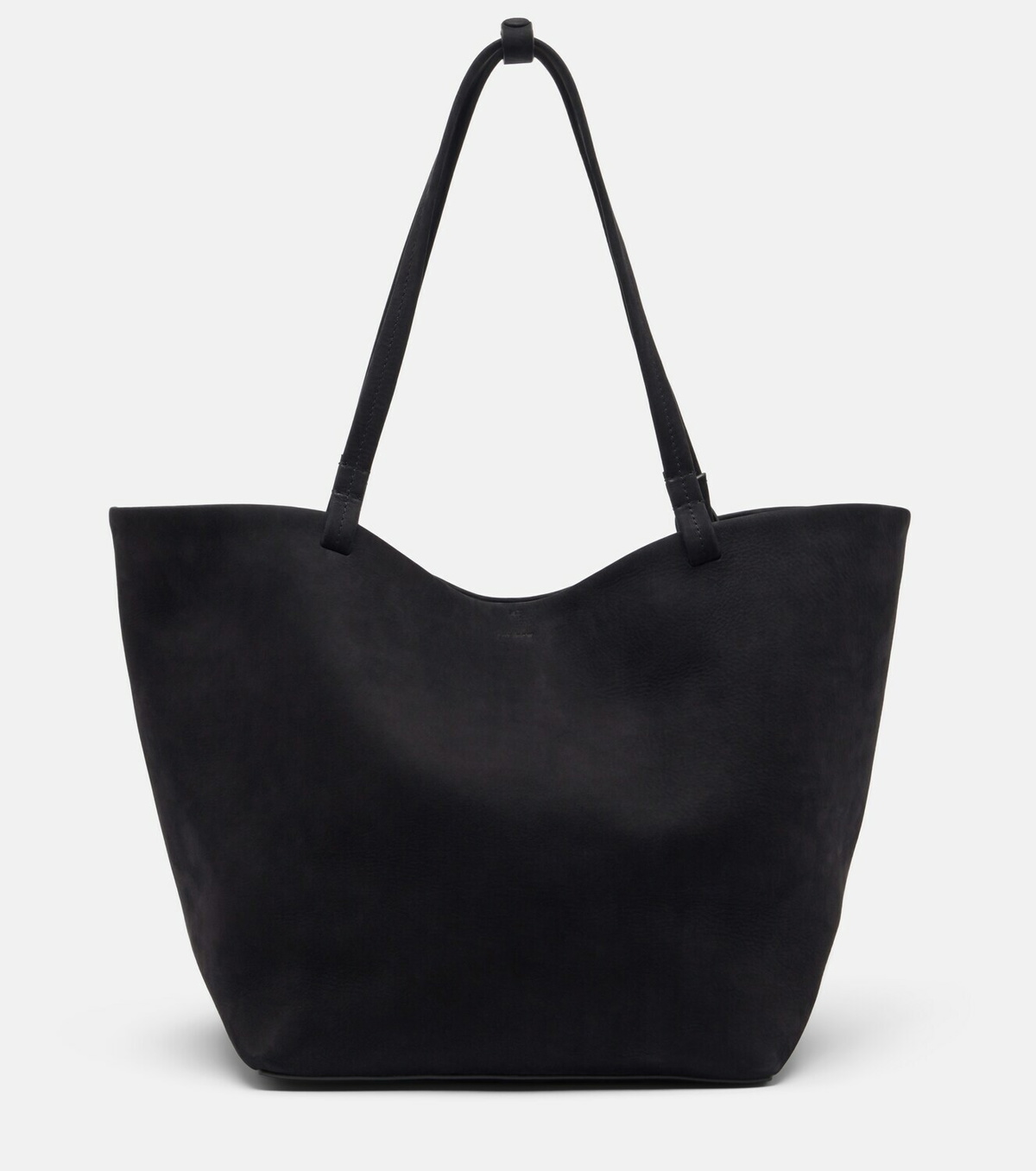 The Row Park Three suede tote bag