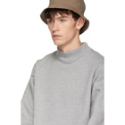 nonnative Grey Mock Neck Dweller Sweatshirt