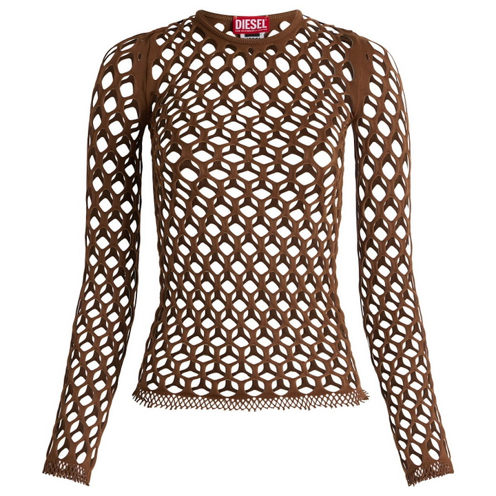 Photo: Diesel Women's M-Zanda Layering Top in Brown