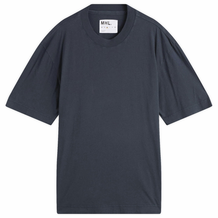 Photo: MHL by Margaret Howell Men's Simple T-Shirt in Navy