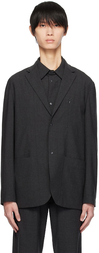 Photo: NORSE PROJECTS Gray Emil Blazer
