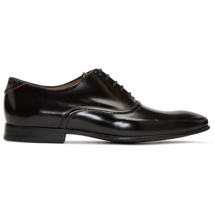 Photo: PS by Paul Smith Black Leather Starling Oxfords