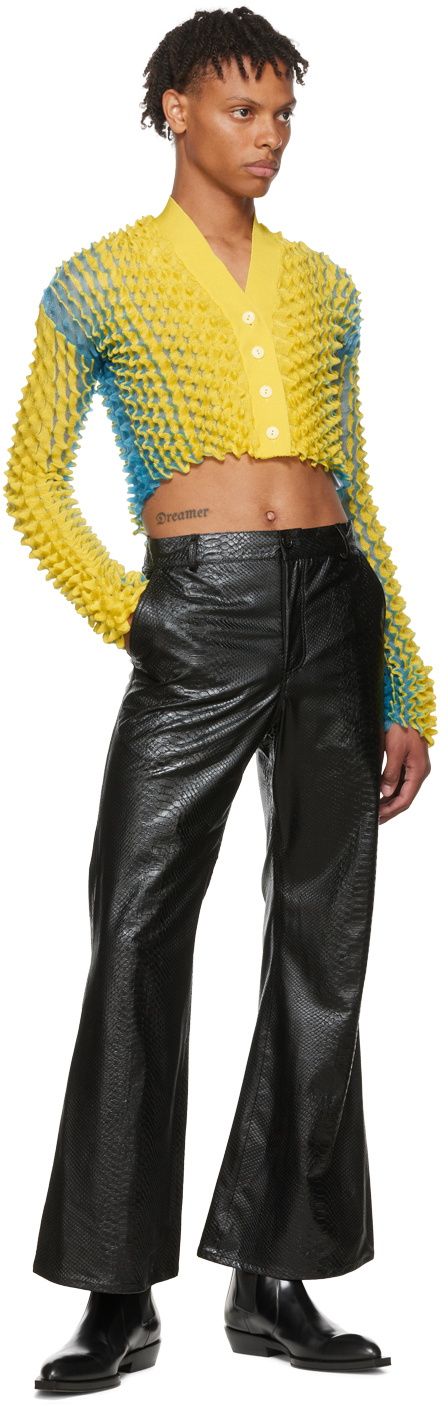 Chet Lo SSENSE Exclusive Yellow Midnight Cardigan