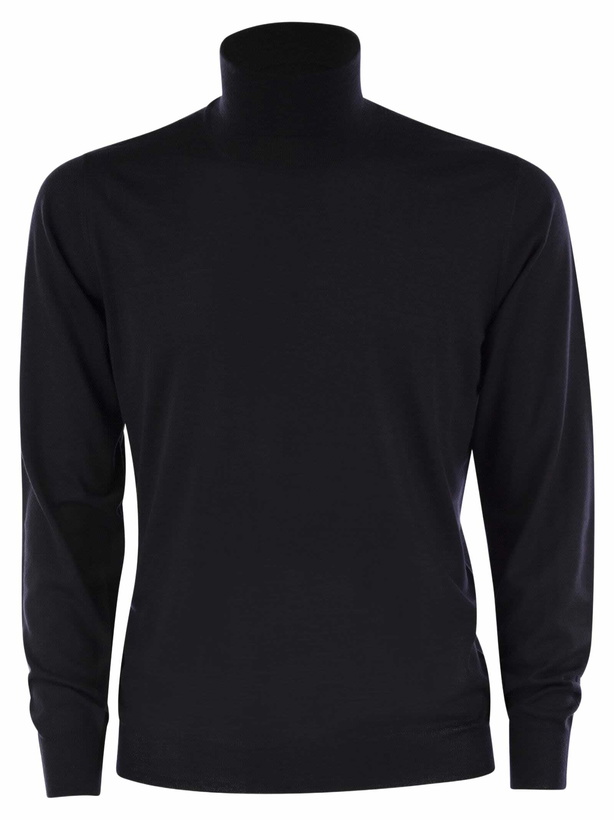 Photo: Fedeli Turtleneck Sweater In Virgin Wool