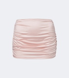 Montce Ruched miniskirt