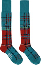 Vivienne Westwood Blue MacAndy Socks
