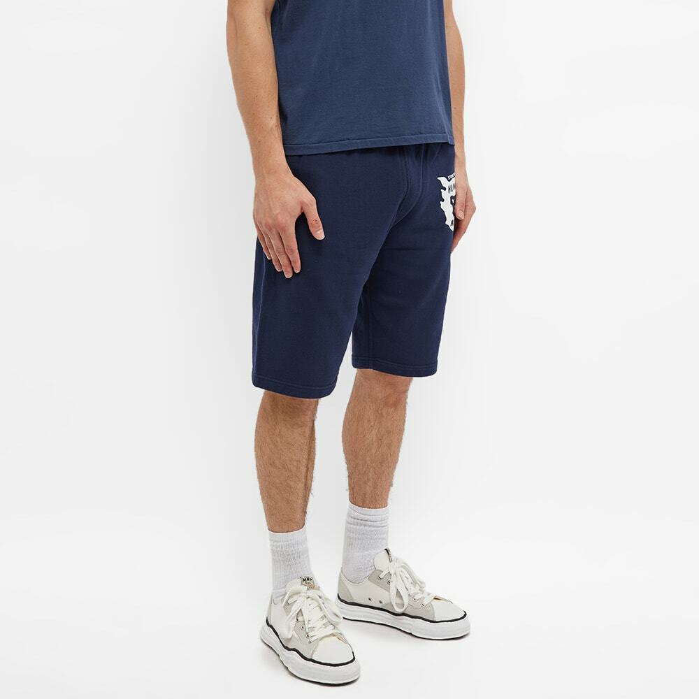 Human Made Men's Sweat Shorts in Navy Human Made