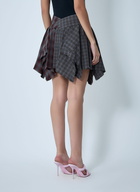 Alexander Wang De-Constructed Mini Skirt