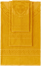 Versace Yellow Medusa Towel Set