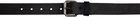 VETEMENTS Black 'Vetements' Logo Belt