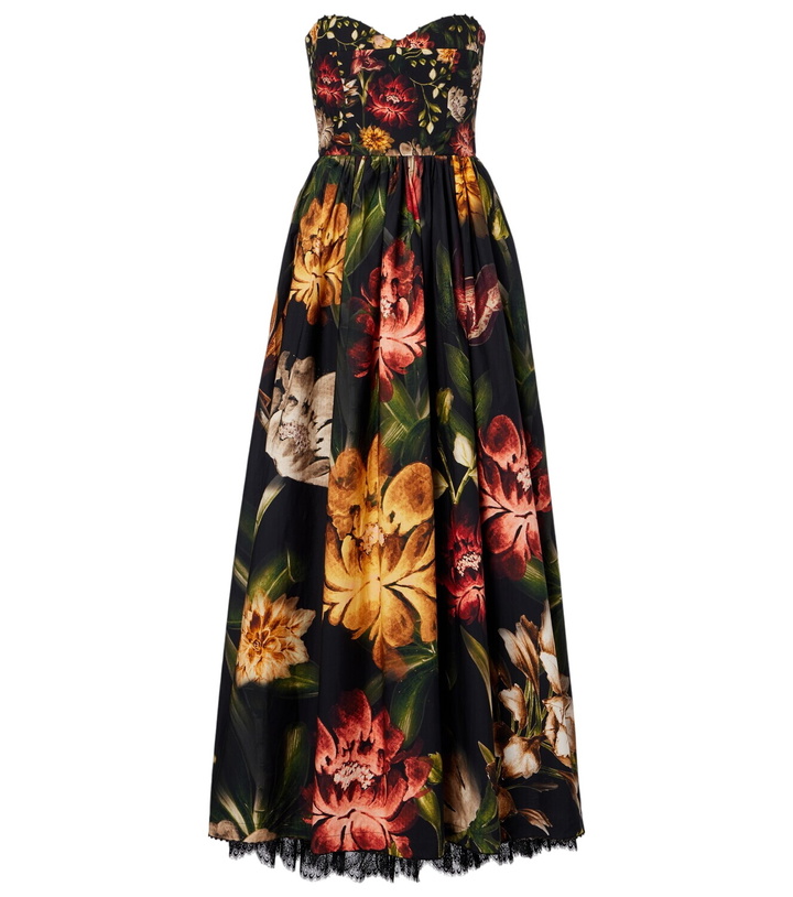 Agua by Agua Bendita Cedro floral linen maxi dress Agua by Agua Bendita