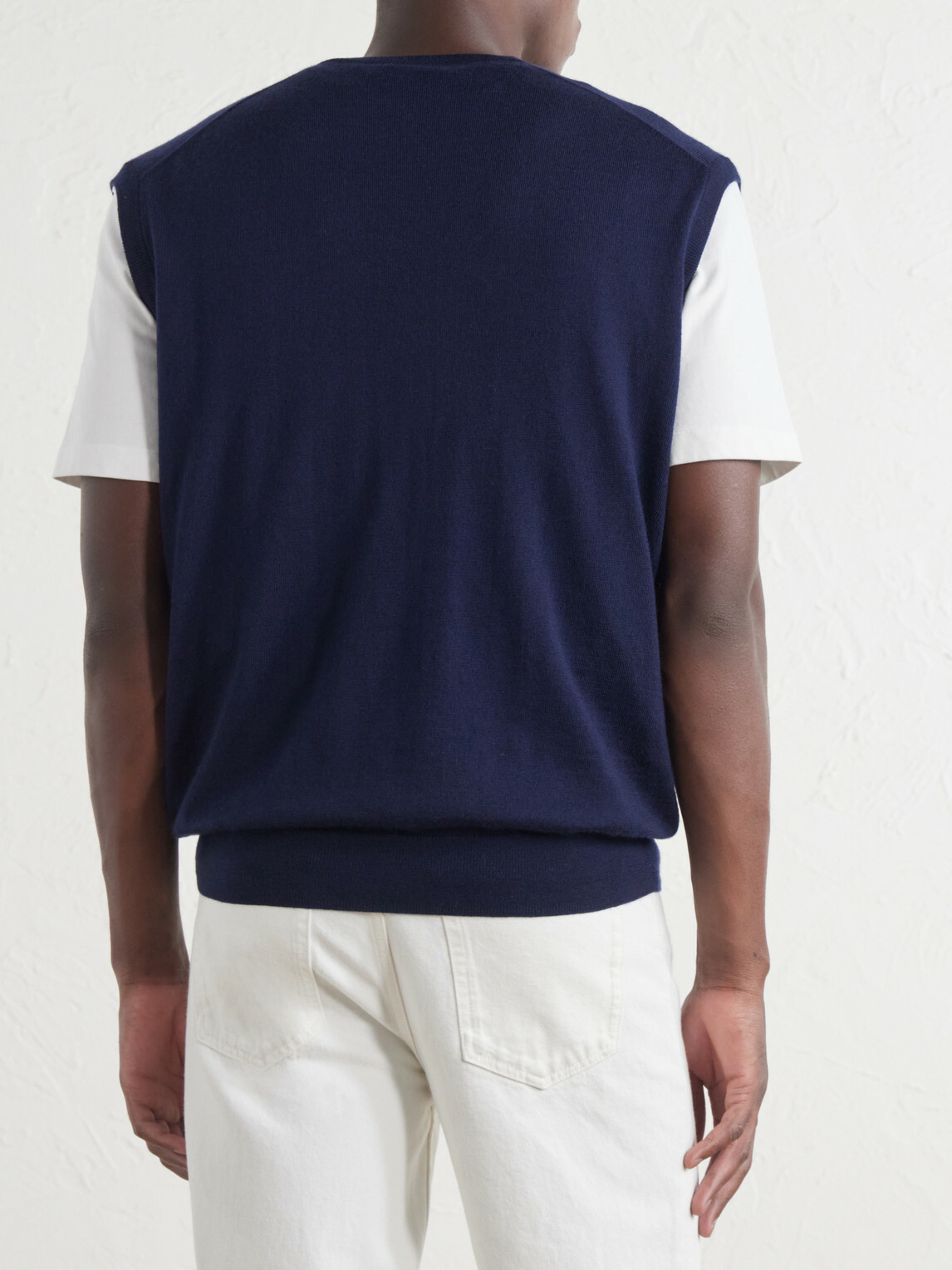Peter Millar - Autumn Merino Wool and Lyocell-Blend Vest - Blue