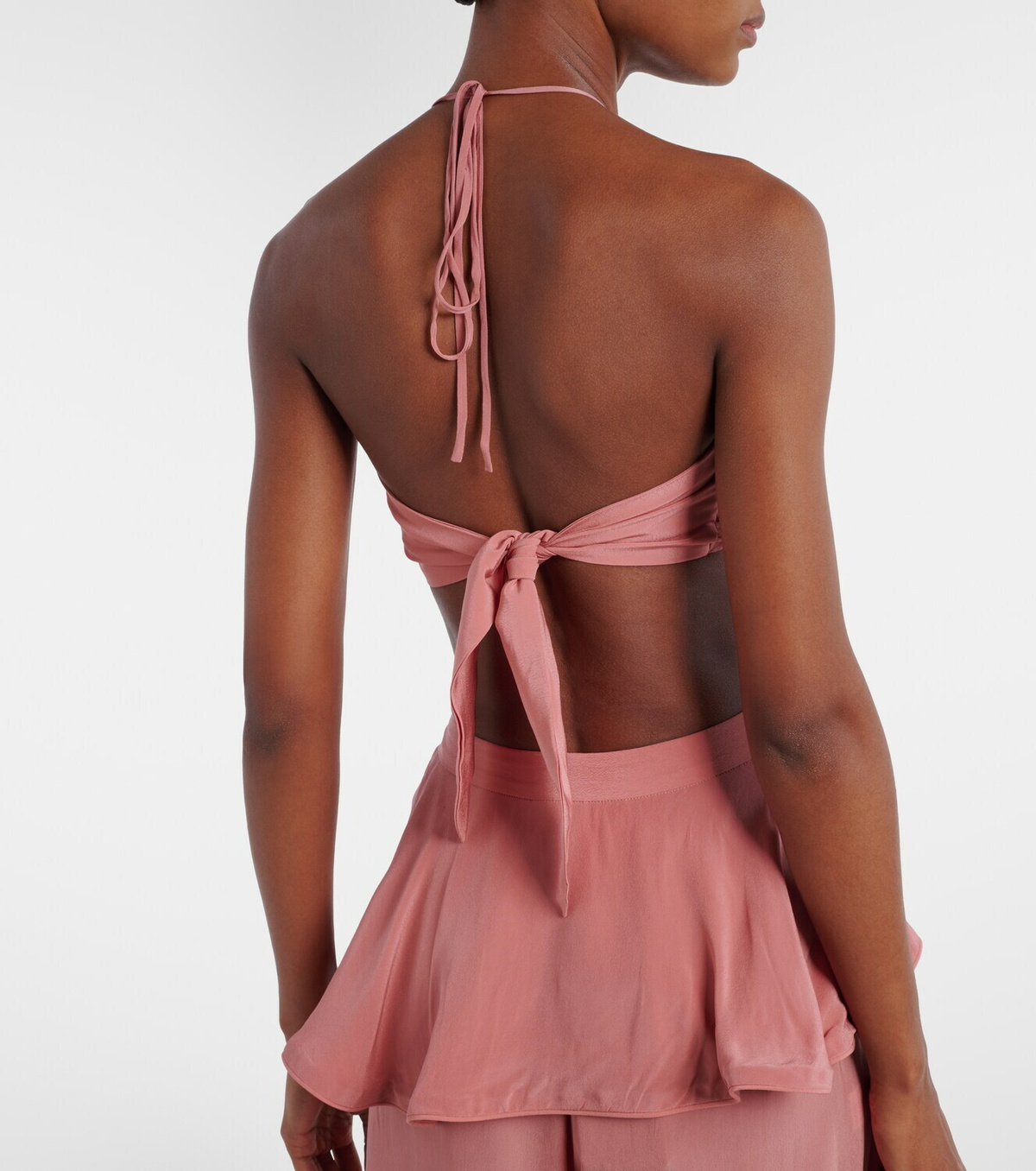 Adriana Degreas Halterneck bikini top
