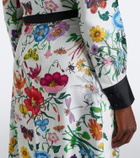 Gucci Gucci Flora silk twill culottes