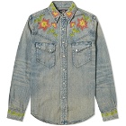 RRL Embroidered Western Shirt