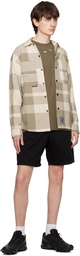 Izzue Beige Check Shirt