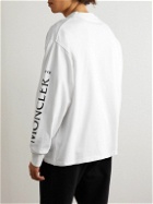 Moncler Genius - 4 Moncler HYKE Logo-Print Cotton-Jersey T-Shirt - White