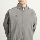 Umbro Men's Relaxed Track Jacket in Brushed Nickel/Volcanic Ash