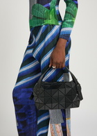 Issey Miyake Boston Small Faux Leather top Handle bag - Black - One Size