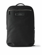 Smythson - Norton Full-Grain Leather-Trimmed ECONYL® Nylon-Canvas Backpack