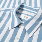 AMI Short Sleev Stripe Shirt