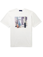 Beams Plus - Yabiku Henrique Yudi Printed Cotton-Jersey T-Shirt - White